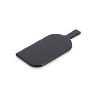 PALETA APERITIVO NEGRA 21.5X12 C/MANGO